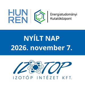 NYÍLT NAP 2026: HUN-REN Energiatudományi Kutatóközpont és Izotóp Intézet